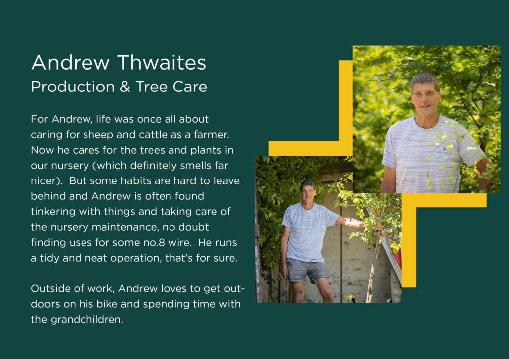 Staff Profile - Andrew